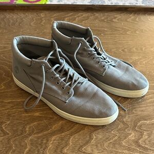 Timberland canvas sneakers size 11.5